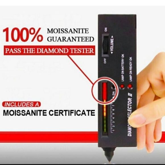 14k Yellow Gold 2Ct Moissanite Diamond Ring Retail $3,500!! - Picture 5 of 17